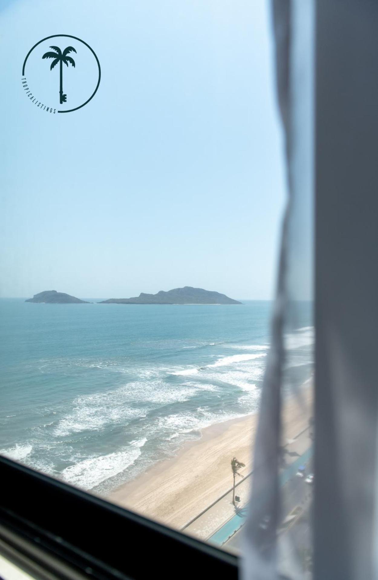 Terraza Con Vista Al Mar, Bbq Y Piscina Lägenhet Mazatlán Exteriör bild