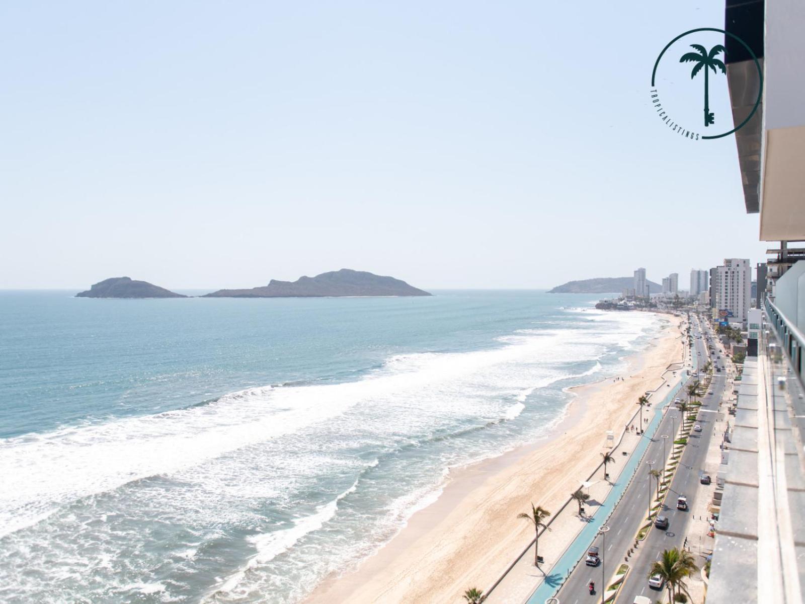 Terraza Con Vista Al Mar, Bbq Y Piscina Lägenhet Mazatlán Exteriör bild