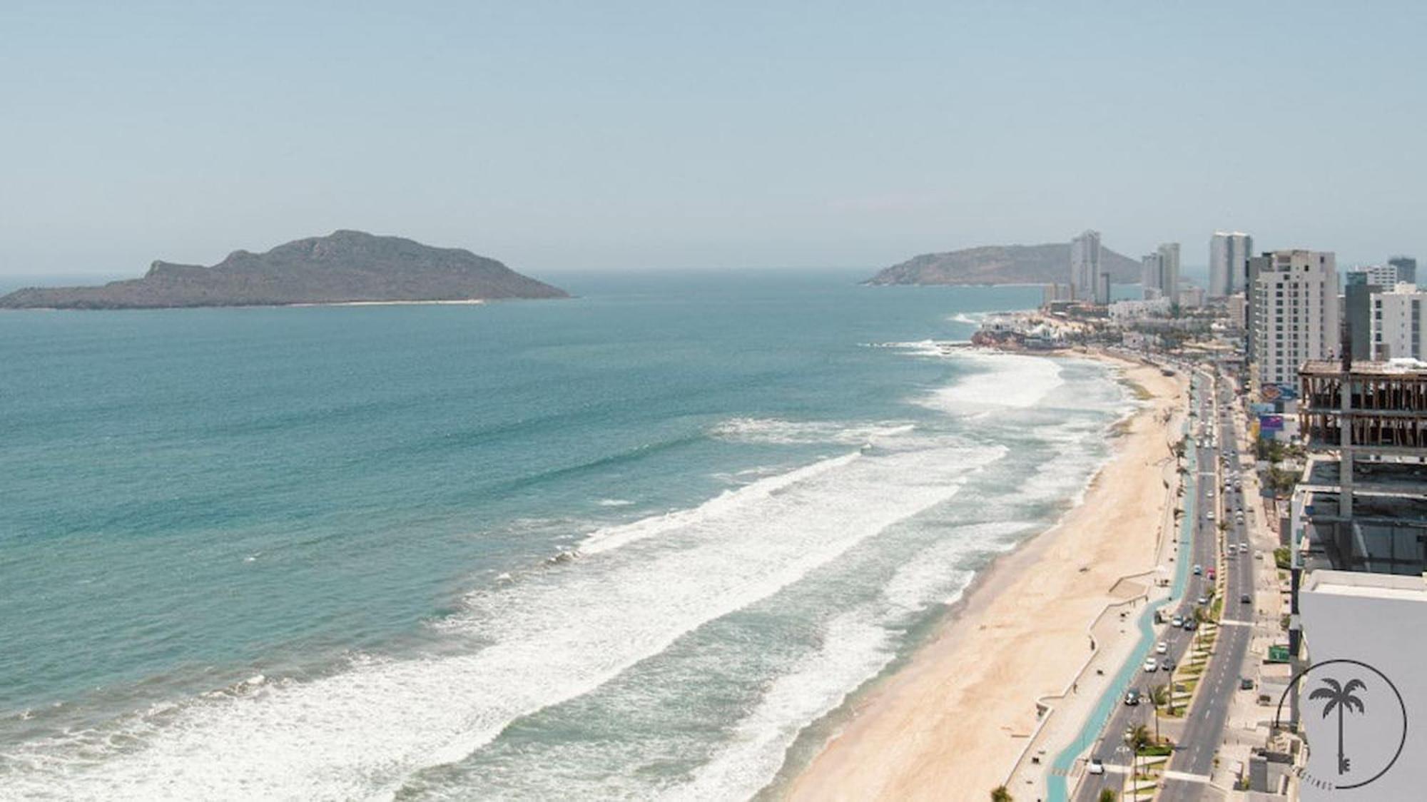 Terraza Con Vista Al Mar, Bbq Y Piscina Lägenhet Mazatlán Exteriör bild